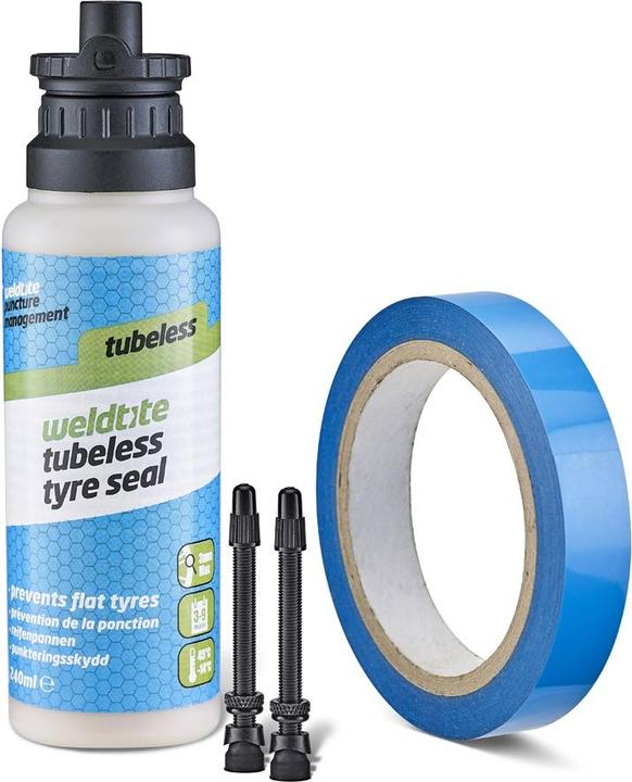 Weldtite Zestaw Essentail Tubeless Conversion System Road (New)