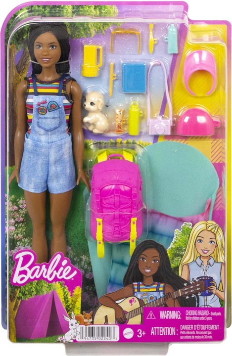 Actual product image Barbie Totally Hair doll in flower look