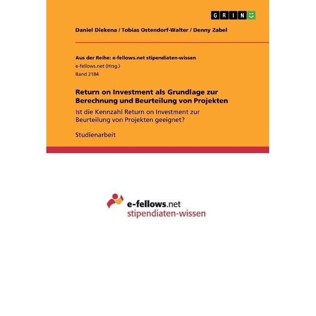 Diekena:Return on Investment als Grundl, Sachbücher