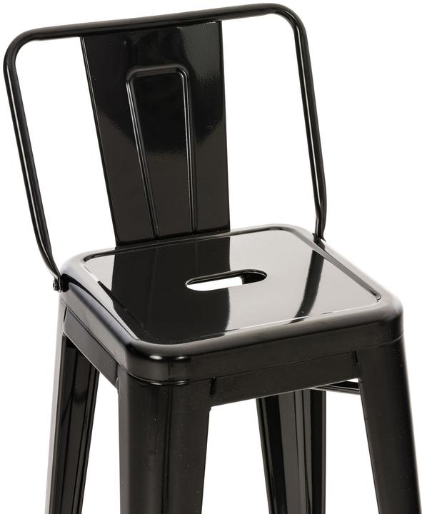 Image du produit CLP Tabouret de bar Mason, noir