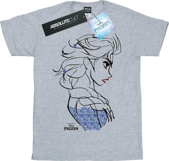 Image du produit Disney - T-shirt FROZEN ELSA SKETCH - Fille (152, 158)