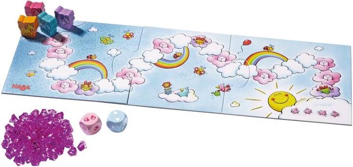 Actual product image Haba Unicorn Glitter Glow (German, French, Italian, English, Spanish, Dutch)