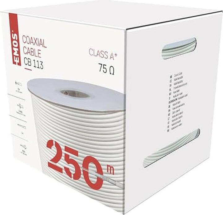 Image du produit Emos Câble coaxial CB113, 250m (Câble d'antenne)