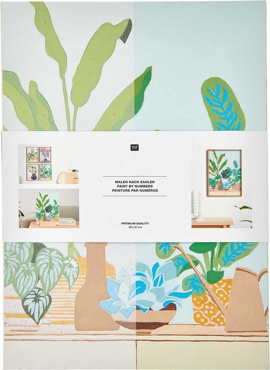 Rico Design Painting by numbers Plants