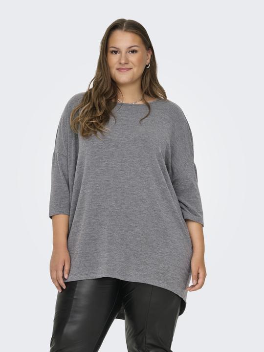 Image du produit Only Top curvy à la coupe décontractée et aux manches 3/4 Top (54)