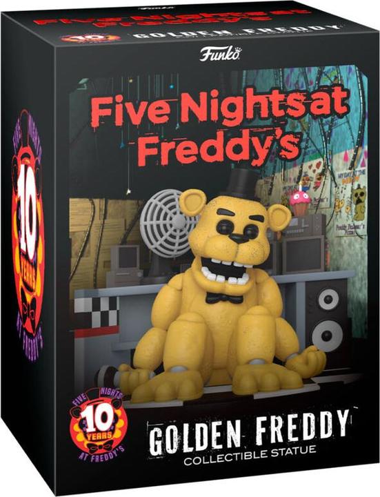 Actual product image Funko Five Nights at Freddy's POP! statues vinyl statue Golden Freddy 30 cm