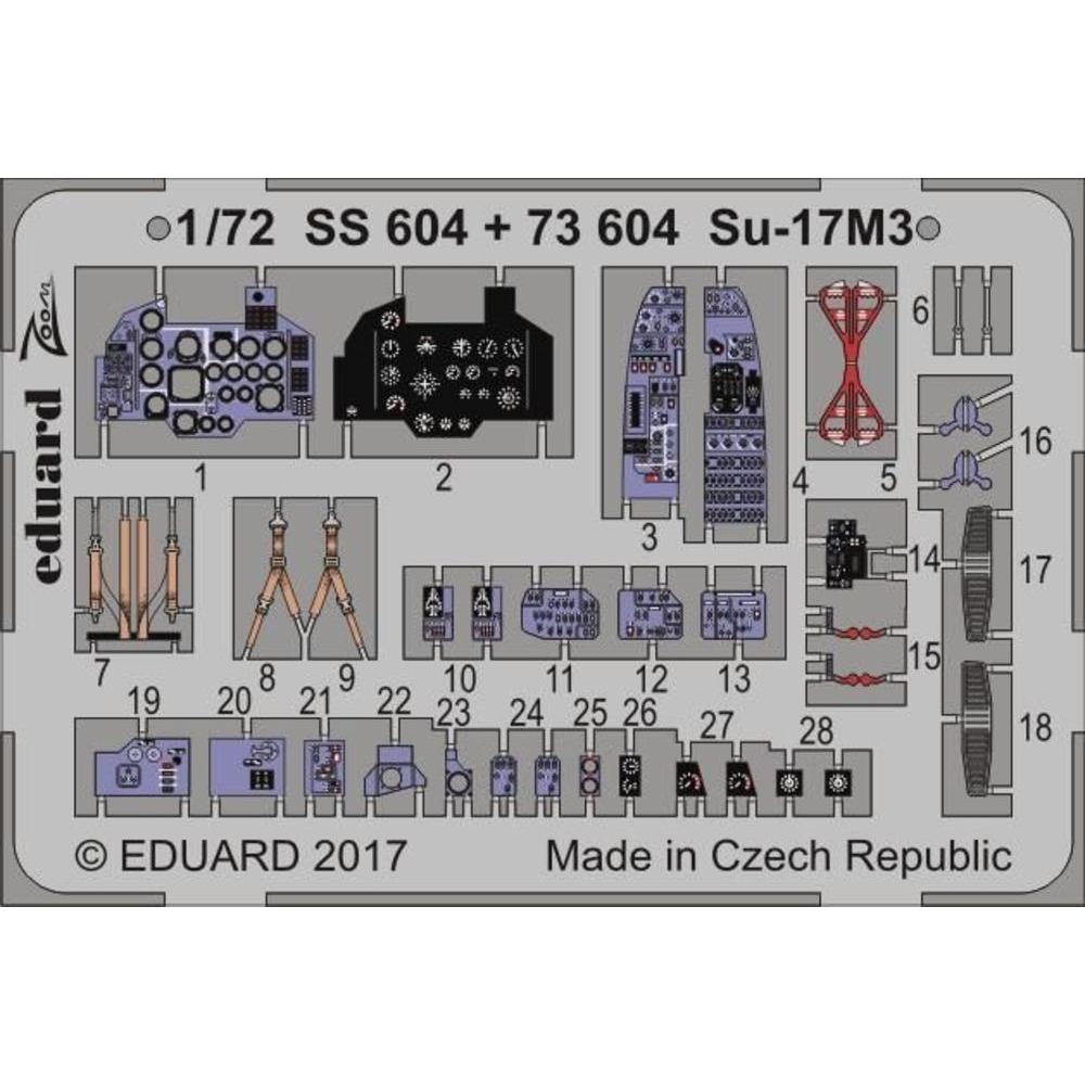 Eduard Su-17M3 for Modelsvit