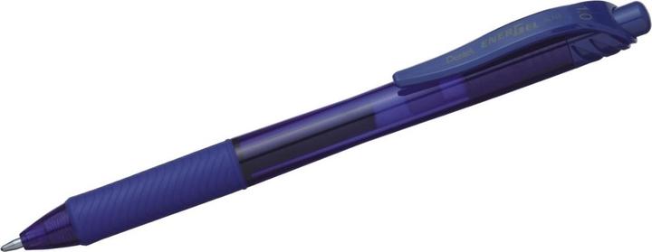Actual product image Pentel Gel ink rollerball EnerGel BL 110 with push mechanism (Blue, 12x)