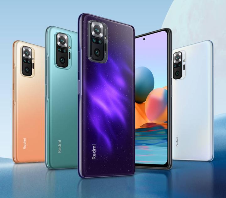 Produktbild Xiaomi Redmi Note 10 Pro (64 GB, Onyx Gray, 6.67", Dual SIM, 108 Mpx, 4G)