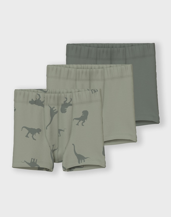 Produktbild Name it Nmmtights 3p Agave Green Dino Noos (86, 3er Pack)