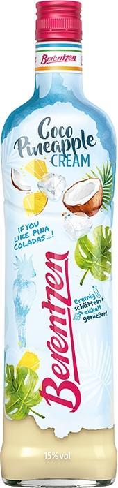 Produktbild Berentzen Coco Pineapple Cream Likör