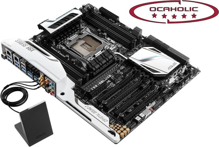 Actual product image ASUS X99 Deluxe (LGA 2011-v3, Intel X99, ATX)