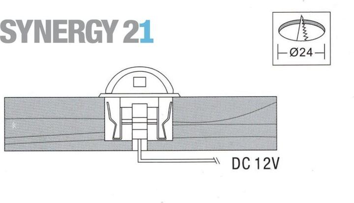 Produktbild Synergy 21 LED Bodeneinbaustrahler ARGOS rund minimax IP65 RGB 90 (IP65)