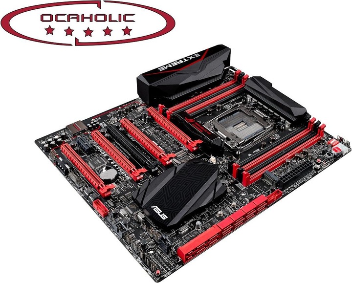Produktbild ASUS R.O.G. Rampage V Extreme (LGA 2011-v3, Intel X99, E-ATX)