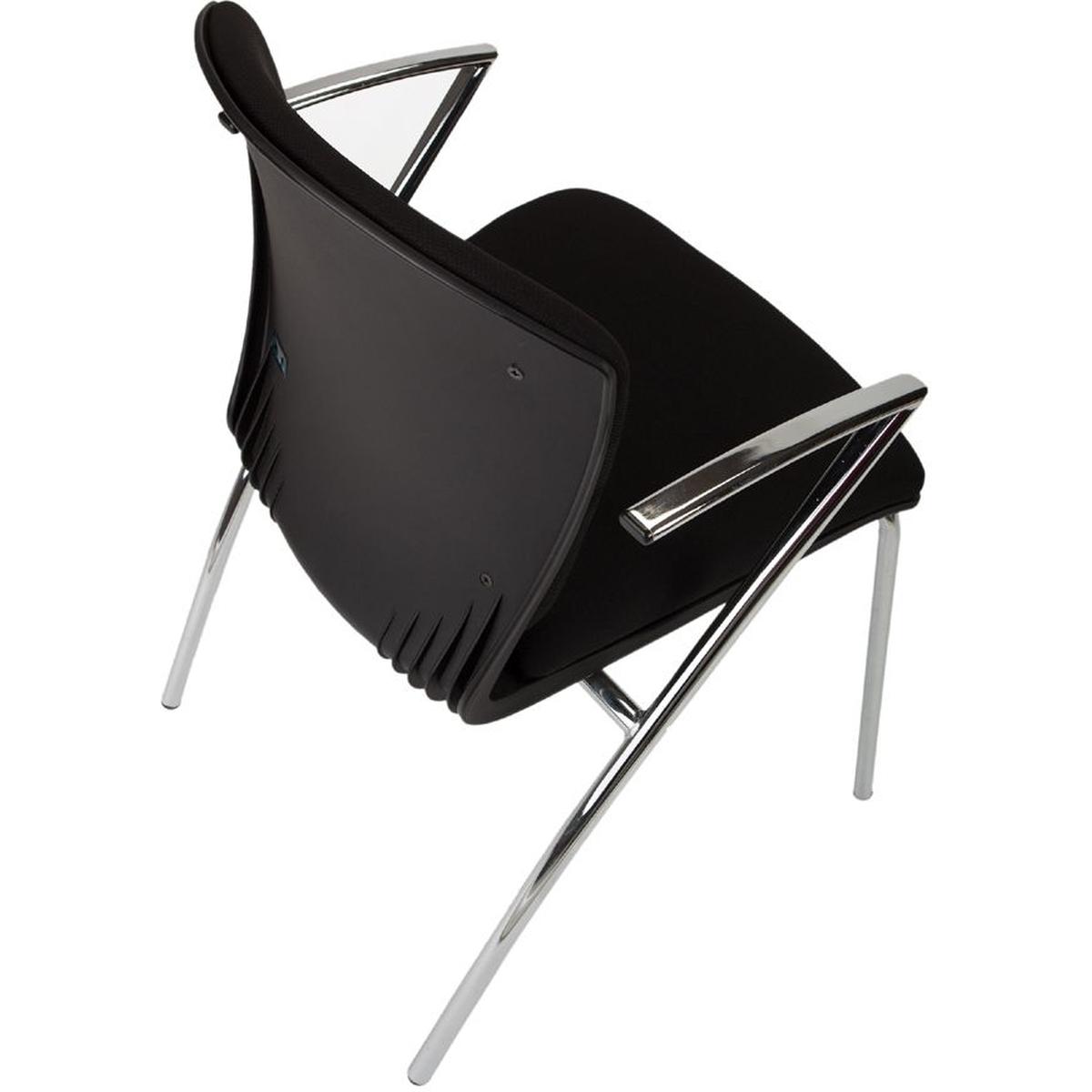 Thumbnail - Rocada, Bürostuhl, 2 Besucherstühle RD-966/4 schwarz Stoff