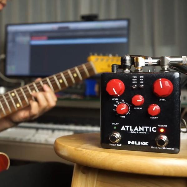 Produktbild NUX Effektgerät NDR-5 Atlantic Delay und Reverb-Pedal (Multieffekt)