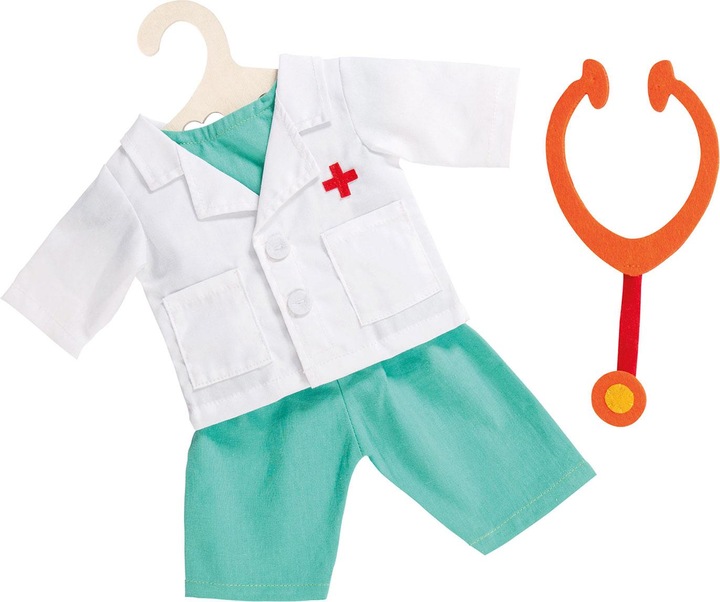 Produktbild Heless Puppe des Arztes Outfit mit Stethoskop