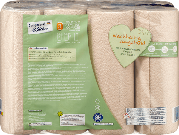 Immagine prodotto dm Saugstark&Sicher Rotolo da cucina