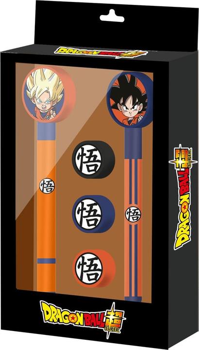 Karactermania Pack Gel Pen + Eternal Pencil + 3 Erasers Ultra Instinct (1x)