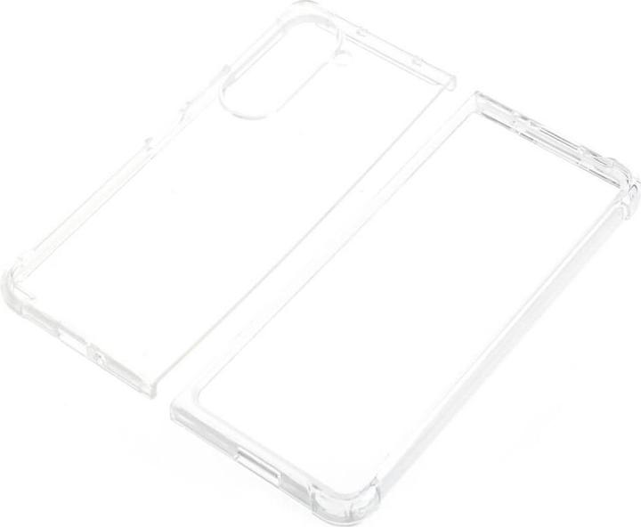 Image du produit Cover-Discount Galaxy Z Fold5 - Housse de protection en silicone transparent (Samsung Galaxy Z Fold5)
