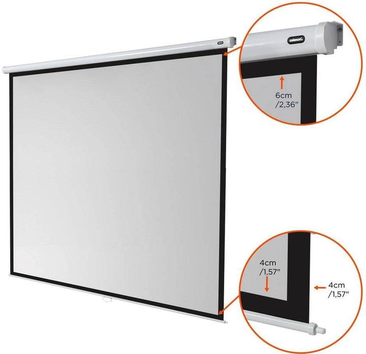 Actual product image Celexon Roller blind Economy, screen, 1:1 (133.86", 1:1)