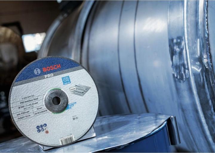 Produktbild Bosch Professional Zubehör PRO Stainless Steel Schruppscheibe, 180 x 6 x 22,23 mm