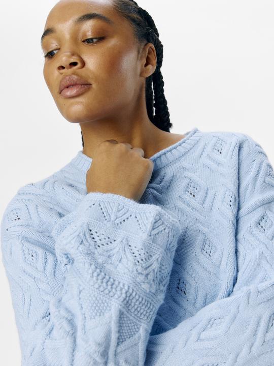 Produktbild Object Grob gestrickter Strickpullover (L)