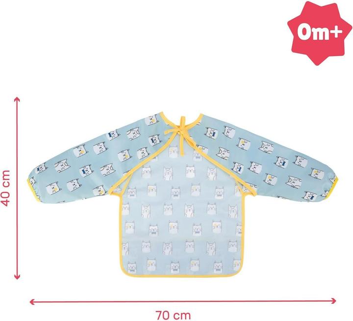 Actual product image Badabulle Sleeve Bib (0 Months)