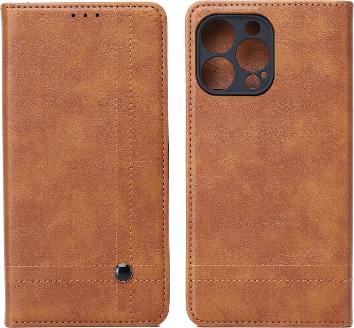 Produktbild OEM Smart Seam case for Xiaomi Redmi 14C 4G/ 14C 5G / Redmi A4 / POCO C75 brown (Samsung Galaxy A14 5G, Xiaomi Poco C75, Xiaomi Redmi 14C, Xiaomi Redmi 4A)