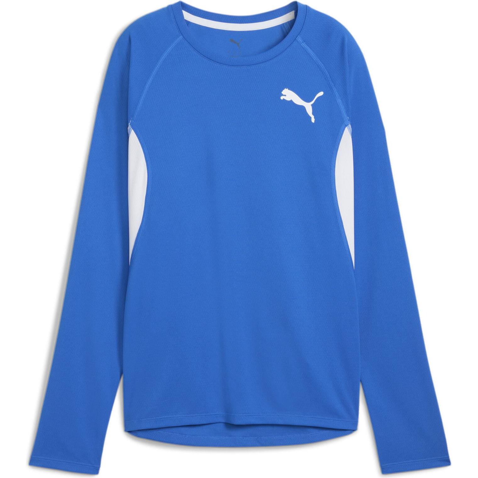 Thumbnail - Puma, Herren, Sportshirt, W CROSS THE LINE LS 3.0 (S), Blau, S