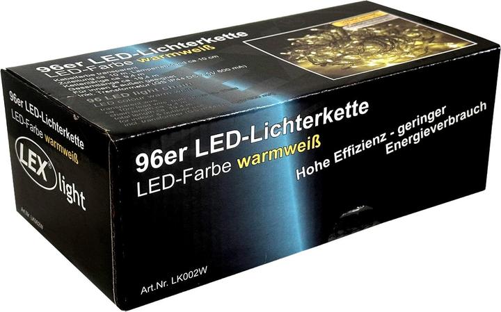 Actual product image Mojawo 96 LED fairy lights warm white (19.50 m)