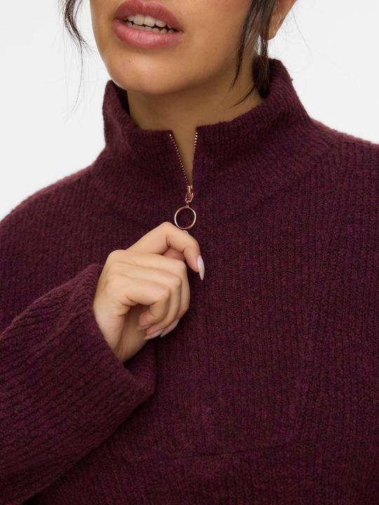 Produktbild Vero Moda VMCPLAZA Pullover Viertel-Reissverschluss (42, 44)