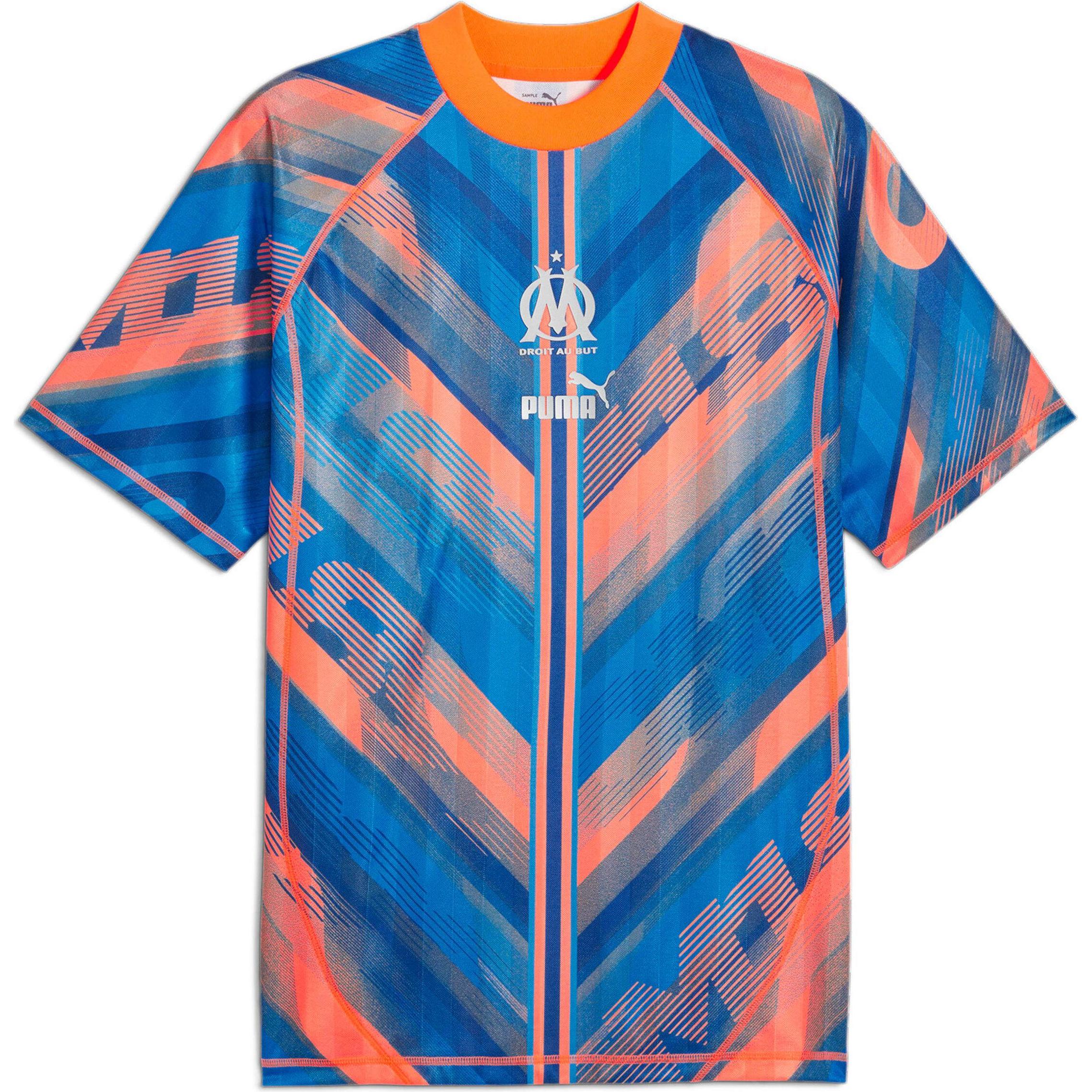 Puma, Unisex, Sportshirt, OM ftblStatement Retro Jersey (M), Orange, M