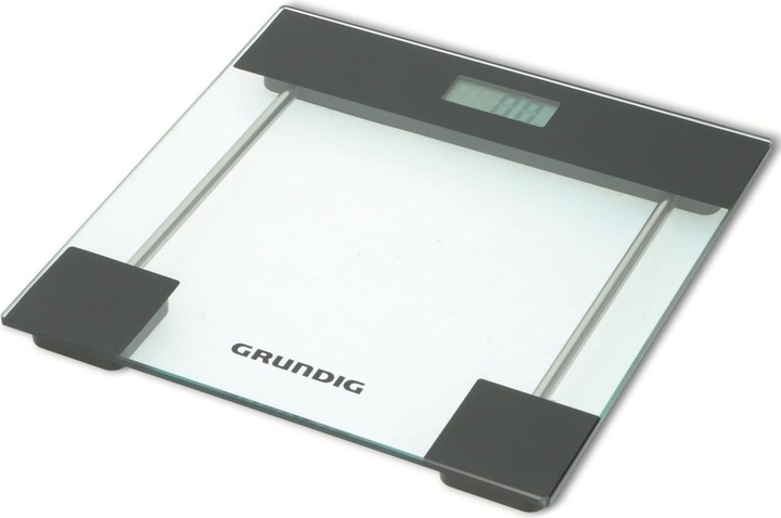 Image du produit Grundig Pèse-personne - Pèse-personne électronique, verre, jusqu'à 180 kg (180 kg)