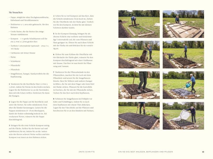 Actual product image No Dig - Gärtnern ohne Umgraben (German, Charles Dowding, 2023)