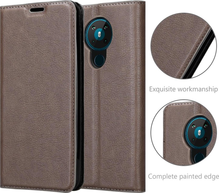 Actual product image Cadorabo Book Invisible Magnet Cover (Nokia 5.3)