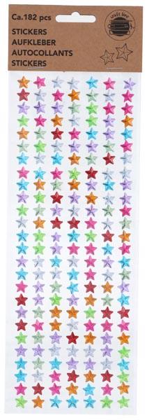 Craft Autocollant étoile 182pc (182 Autocollants)