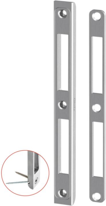 Glutz Kappenschliessblech 16620 mit Einlegeteil 20mm (Schliessblech)