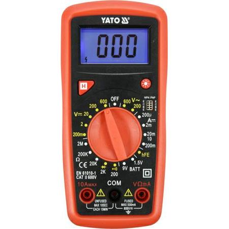 Yato, Multimetro, YT-73081 (CAT II 600V)