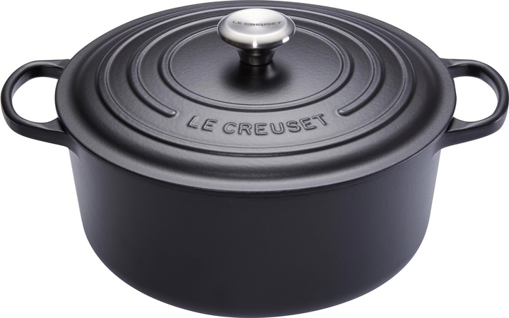 Le Creuset Signature (26 cm, Bräter + Schmortopf, Gusseisen)