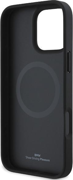 Immagine prodotto BMW BMHMP16X23RDDR iPhone 16 Pro Max 6.9" czerwony/red hardcase Sign Leather Diamond Metal Logo MagS (Apple iPhone 16 Pro Max)