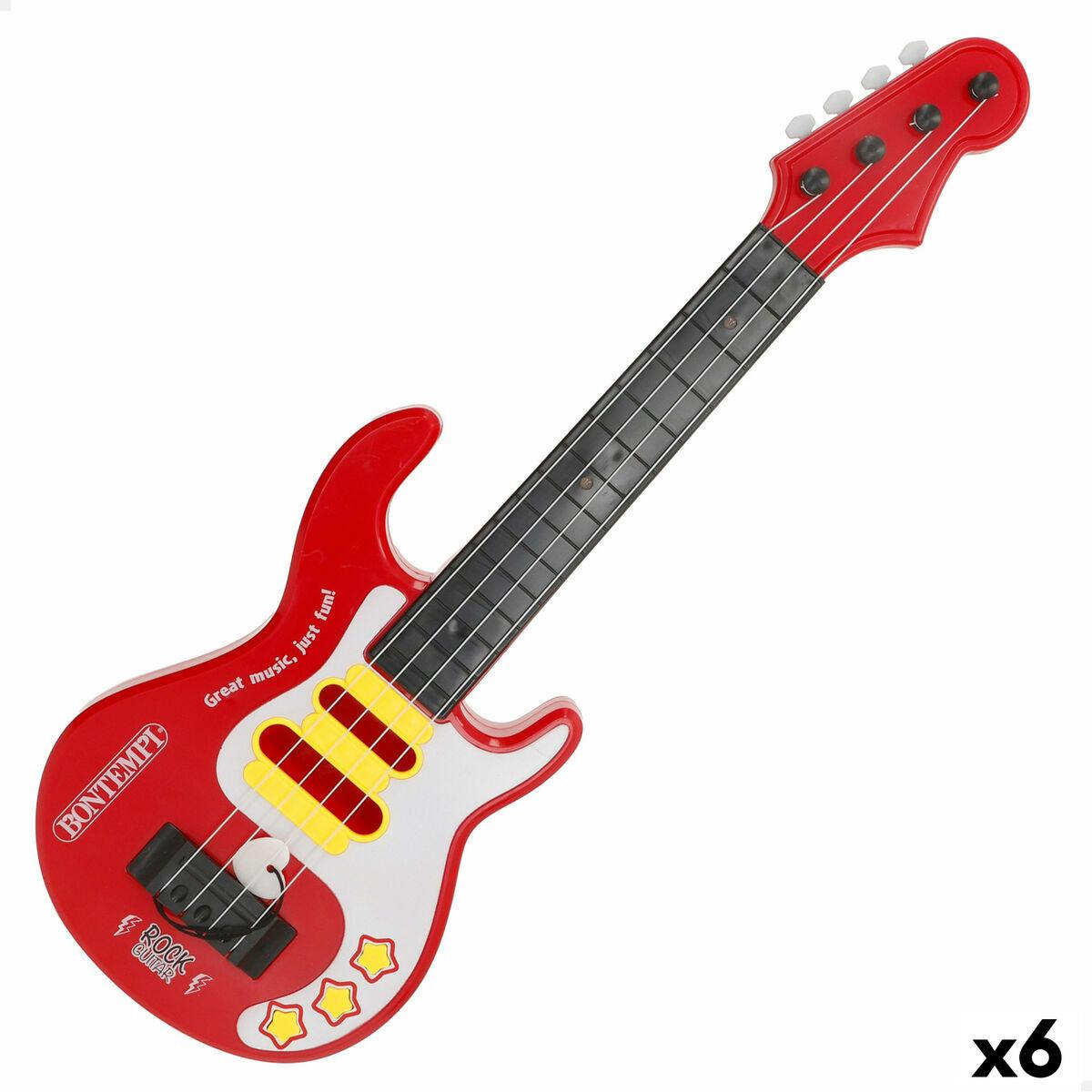 Bontempi Kindergitarre 17 x 51 x 5 cm (6 Stück) (58850727)