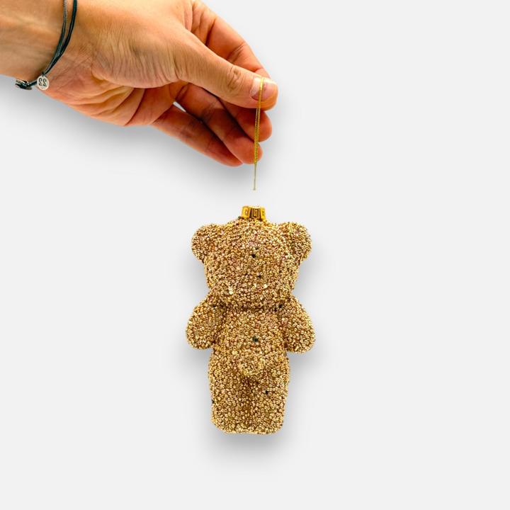 Actual product image Mon Chouchou Weihnachtsanhänger Bär gold
