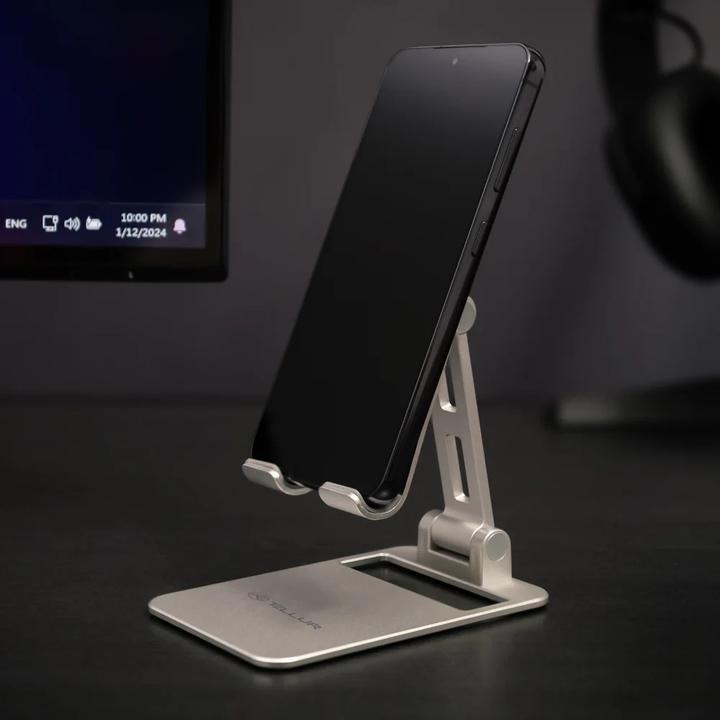 Actual product image Tellur Phone Holder for desk Aluminium Silver