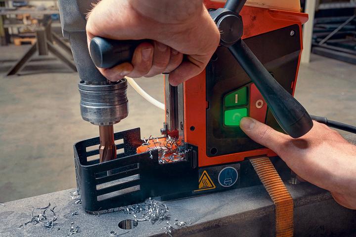 Actual product image Fein KBE 36 QW Magspeed magnetic core drilling machine