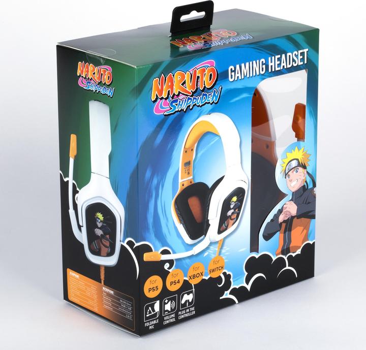 Actual product image Konix Naruto headset - white (Cable)