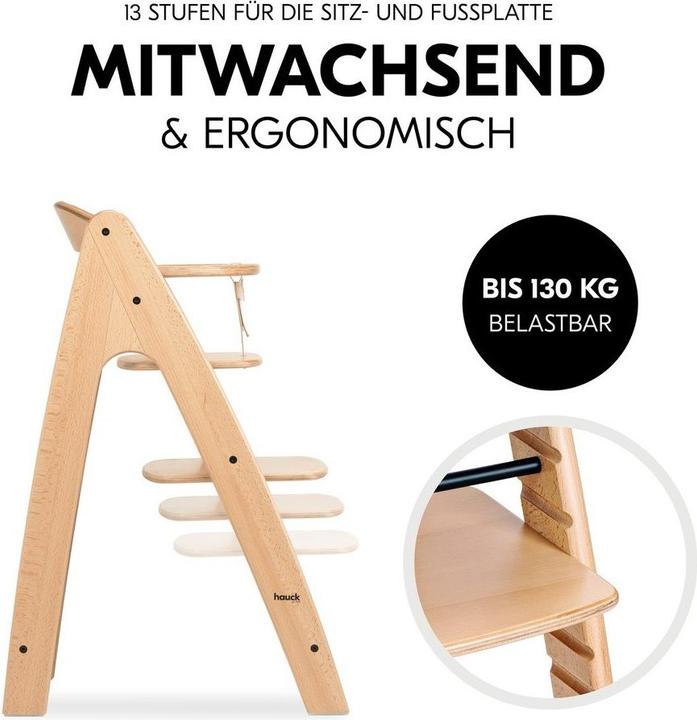 Actual product image Hauck Arketa high chair / staircase high chair (Stair high chair)