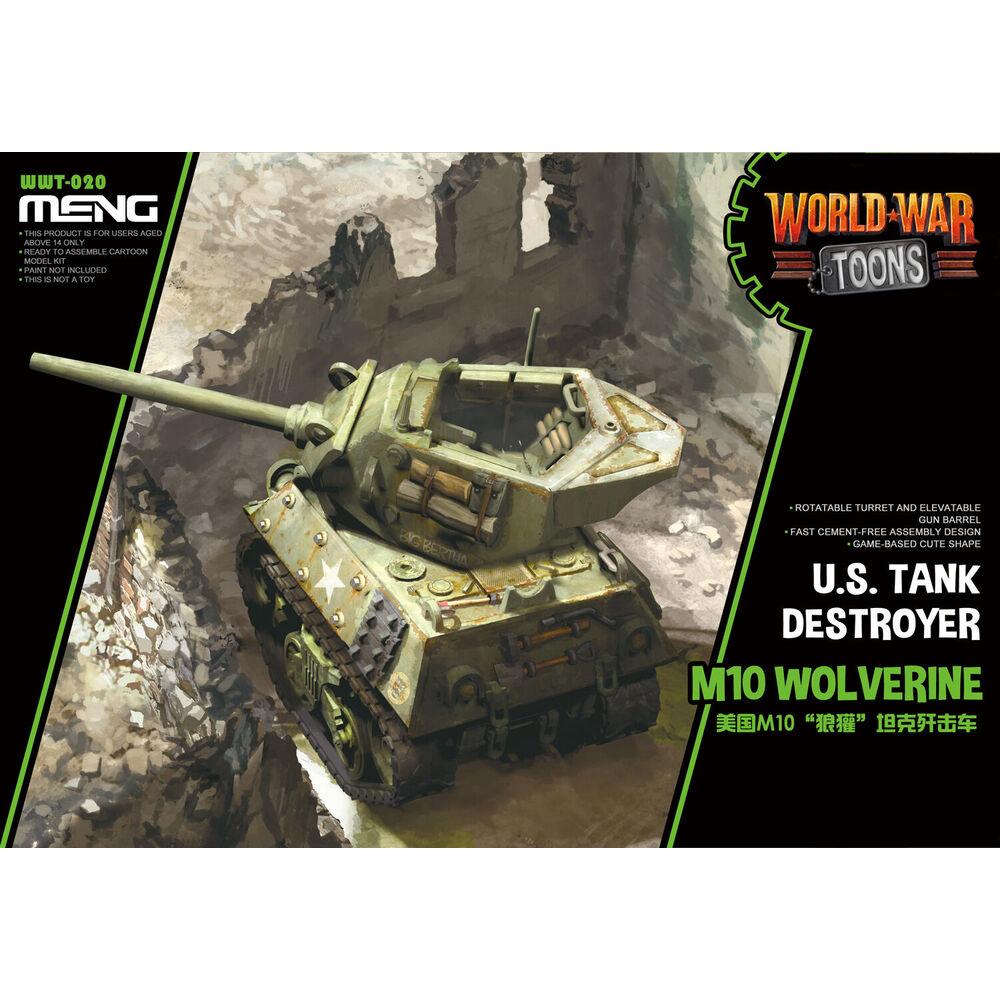 Meng-Model U.S. Tank Destroyer M10 Wolverine (CARTOON MODEL)