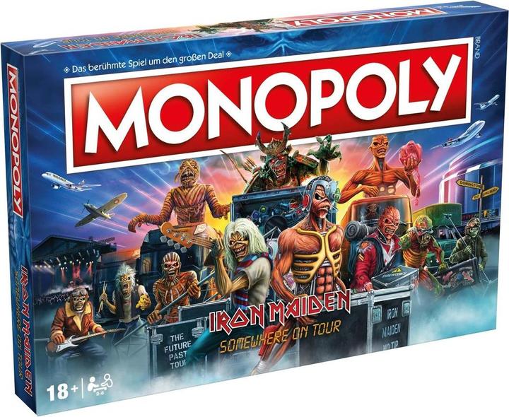Winning Moves Monopoly - Iron Maiden (German, 2 - 6 Players)