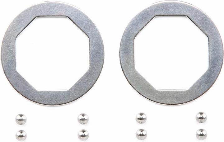 Tamiya F104 Jeu de billes/plaques de pression 3mm (8)Kd.
